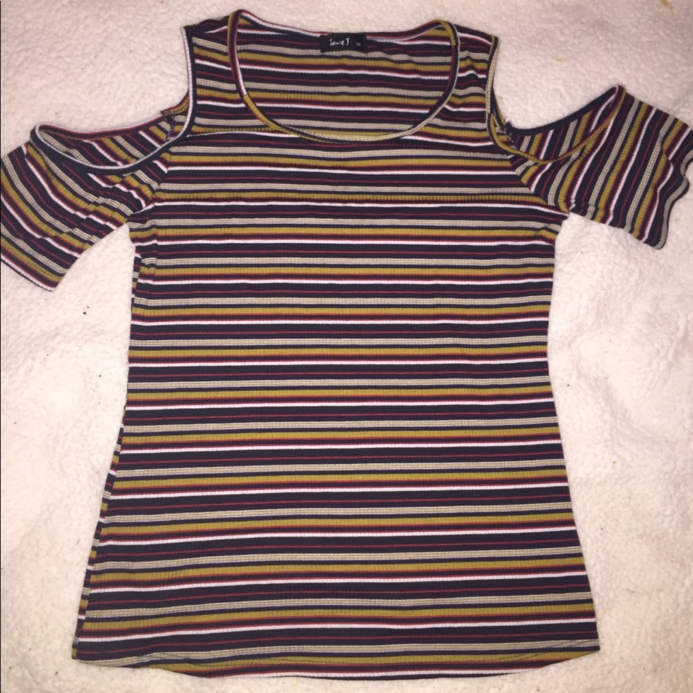 Open shoulder top 1X